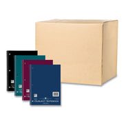 Roaring Spring College Ruled One Subject Spiral Notebook, 70 Sheets, 140 Pages, 10.5" x 8", 3-Hole Punched, Assorted Board Covers, 24 Notebooks per Carton