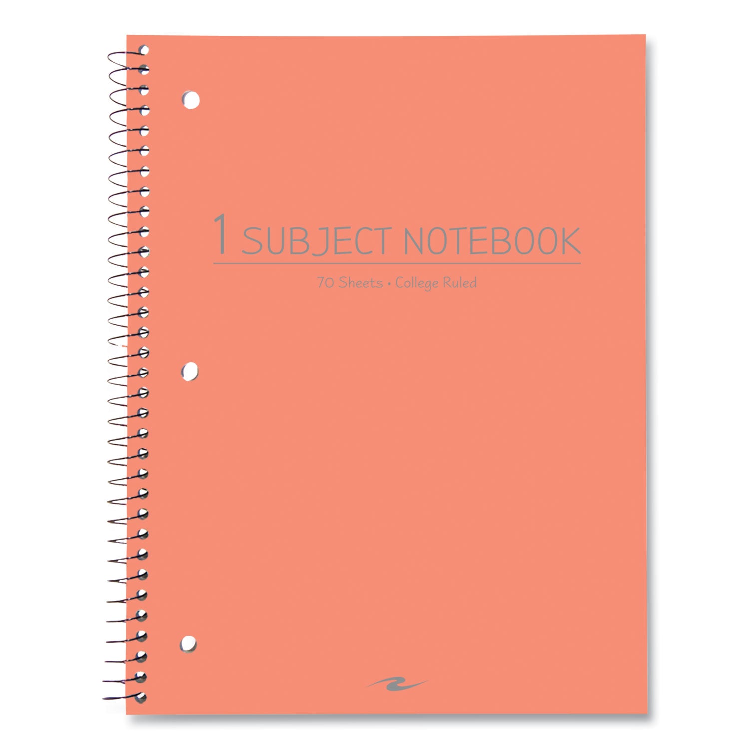 70 Sheets - 140 Pages - Printed - Spiral Bound - Both Side Ruling Surface - Red Margin - 3 Hole(s) - 15 lb Basis Weight - 56 g/m² Grammage - 10 1/2" x 8" Sheet Size - 0.25" Height x 8" Width x 10.5" Length - White Paper - 24 / Carton