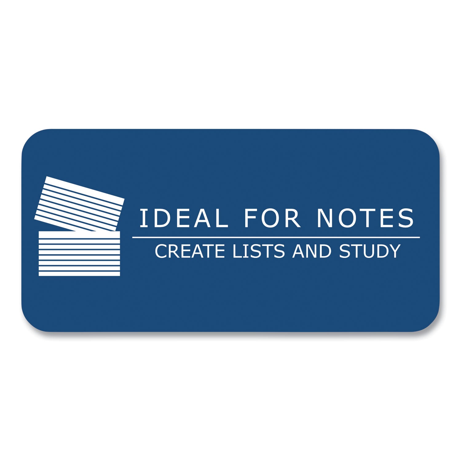 100 Sheets - 200 Pages - Plain - 43 lb Basis Weight - 160 g/m² Grammage - 5" x 3" Sheet Size - 0.75" Height x 5" Width x 3" Length - White Paper - 100/Pack - 1 Carton
