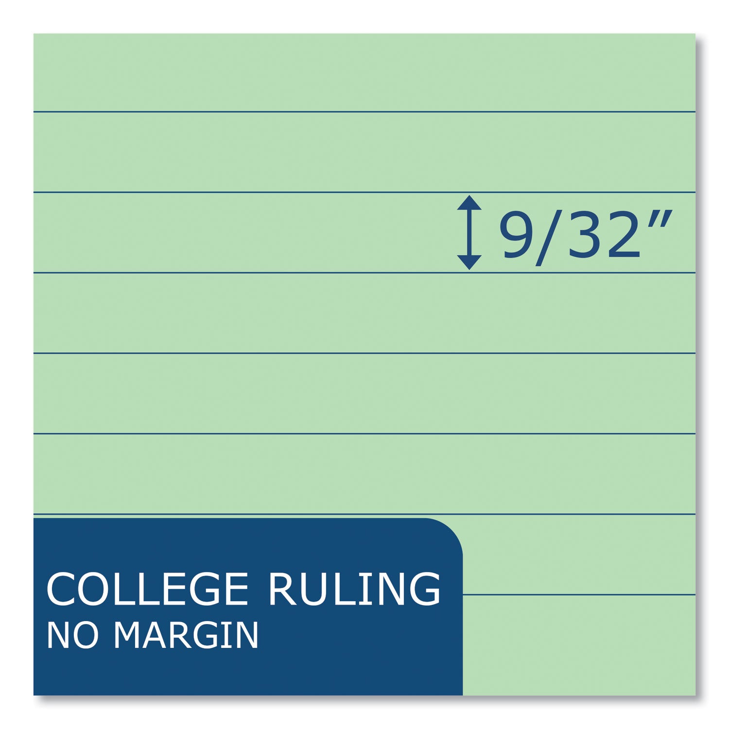 Roaring Spring Lifenotes College Ruled Recycled Memo Spiral Notebook