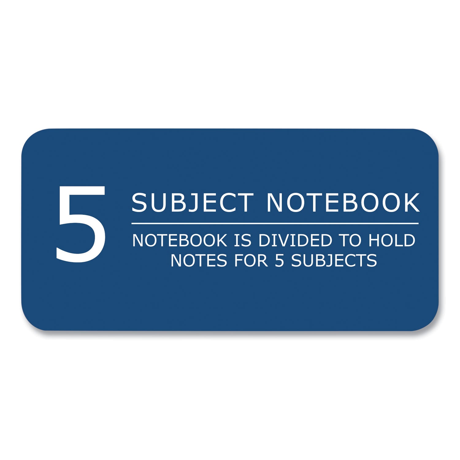 Roaring Spring Premium College Ruled Five Subject Spiral Notebook, 200 Sheets, 400 Pages, 11" x 8.5", Spiral Bound, 3-Hole Punched, Assorted Covers, 1 Carton