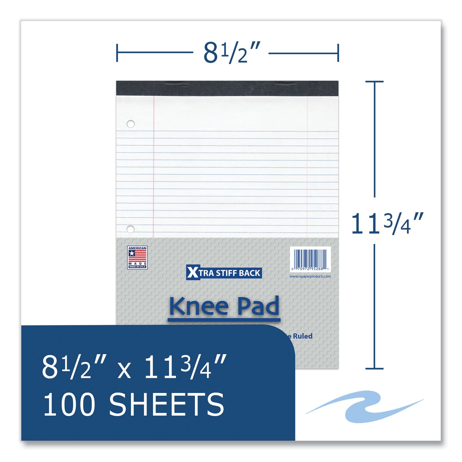 Roaring Spring Stiff Back Writing Pad