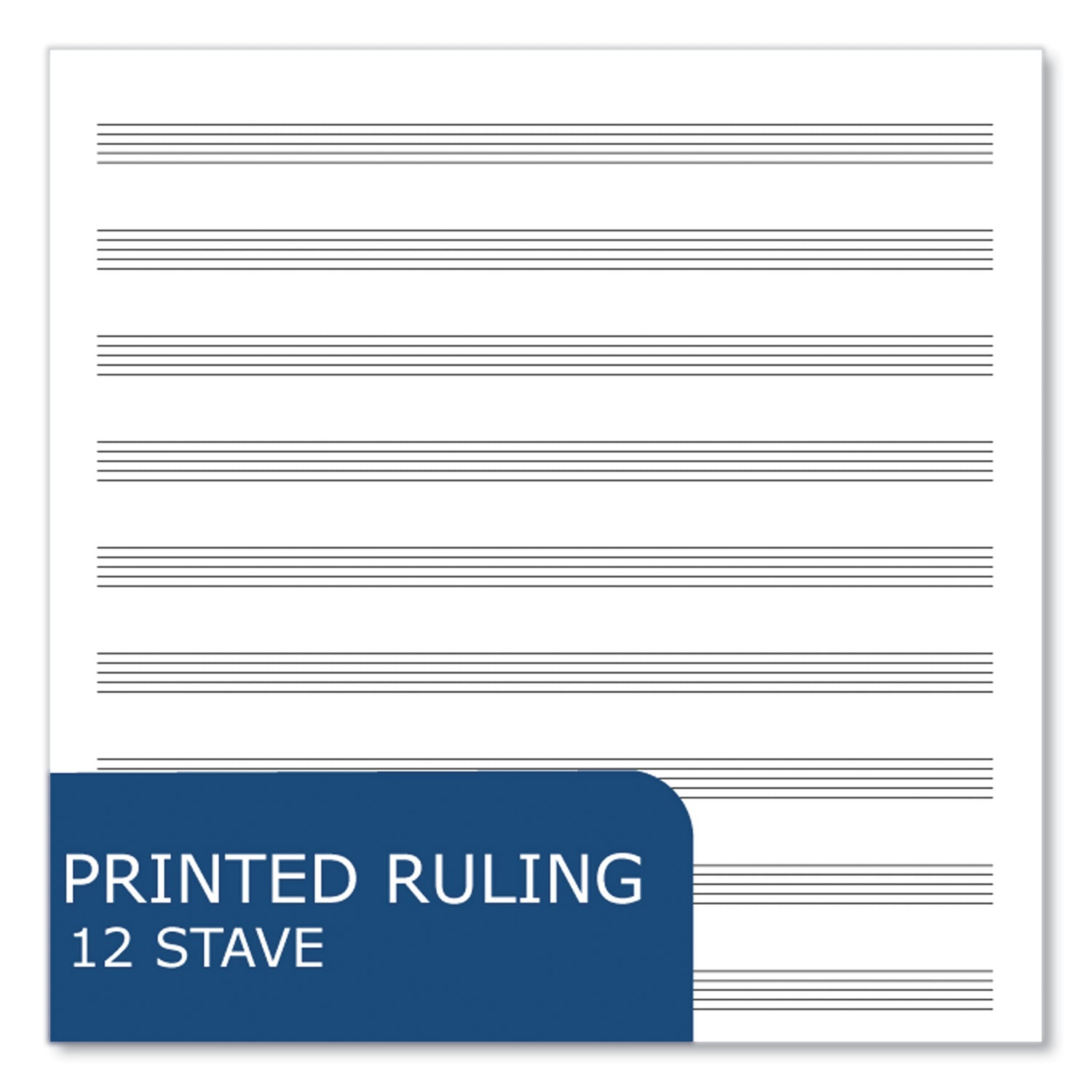 20 Sheets - 40 Pages - Printed - Ring - Both Side Ruling Surface - 3 Hole(s) - 32 lb Basis Weight - 119 g/m² Grammage - 11" x 8 1/2" Sheet Size - 0.20" Height x 8.5" Width x 11" Length - White Paper - 24 / Carton