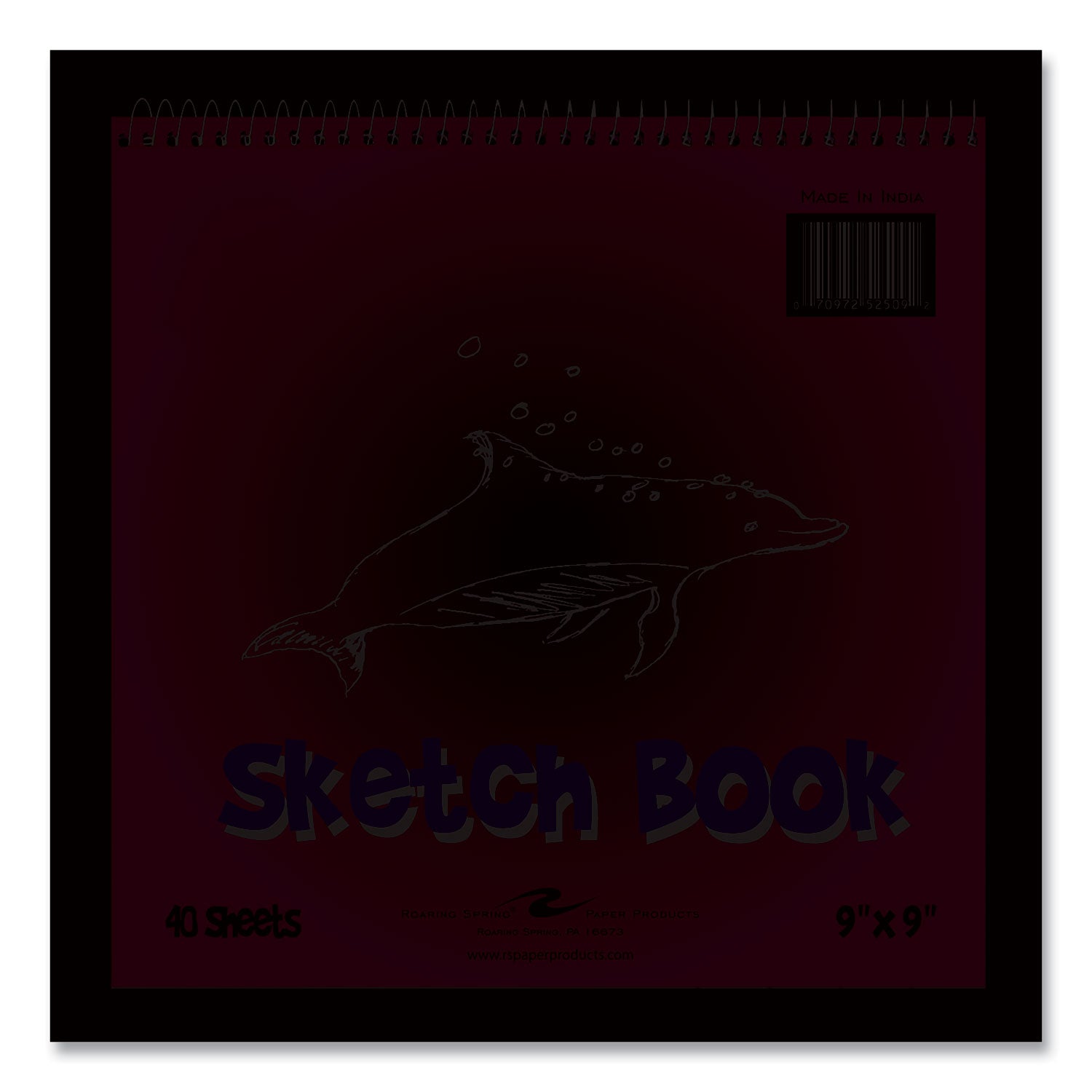 Roaring Spring Kid's Spiral Art Sketch Book