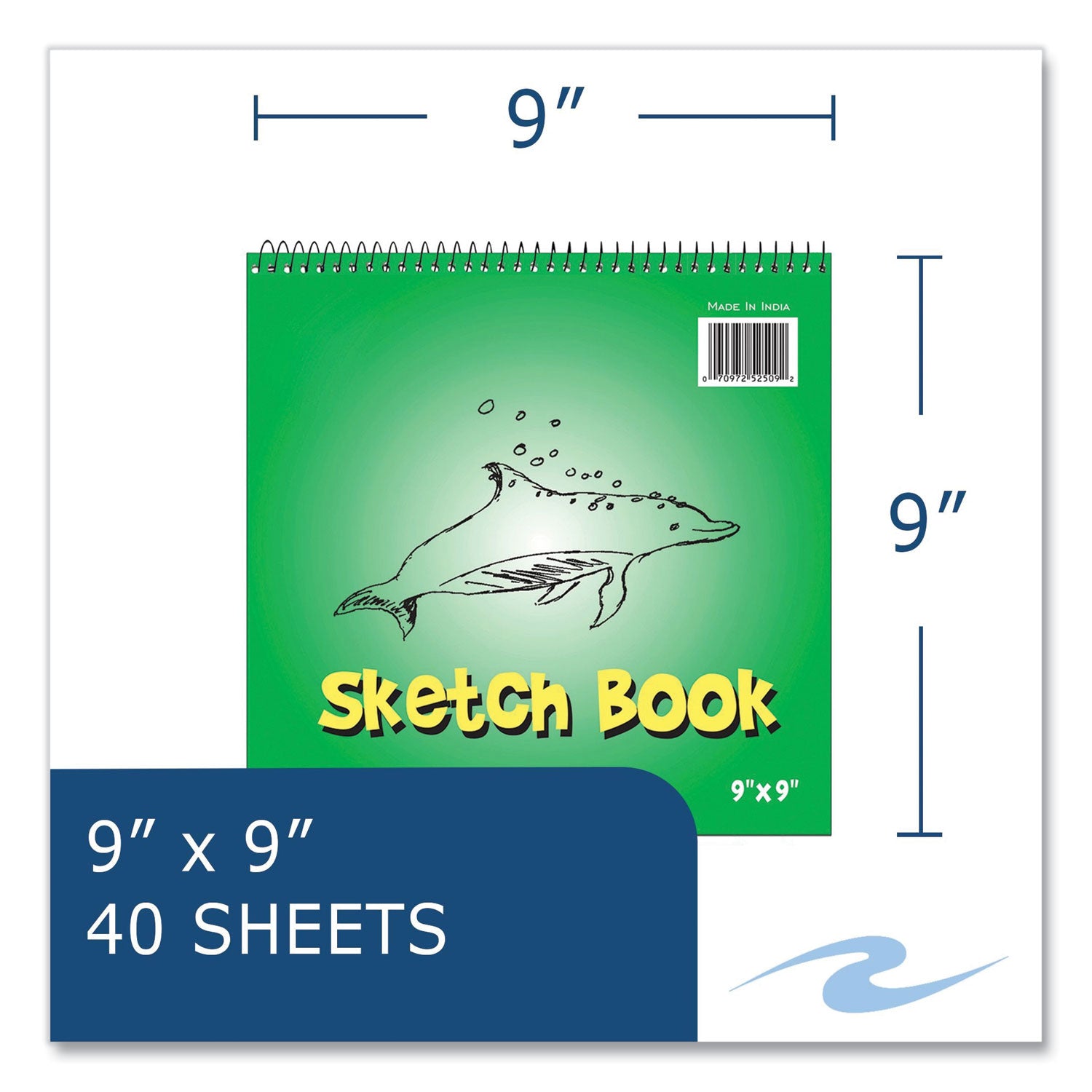 Roaring Spring Kid's Spiral Art Sketch Book