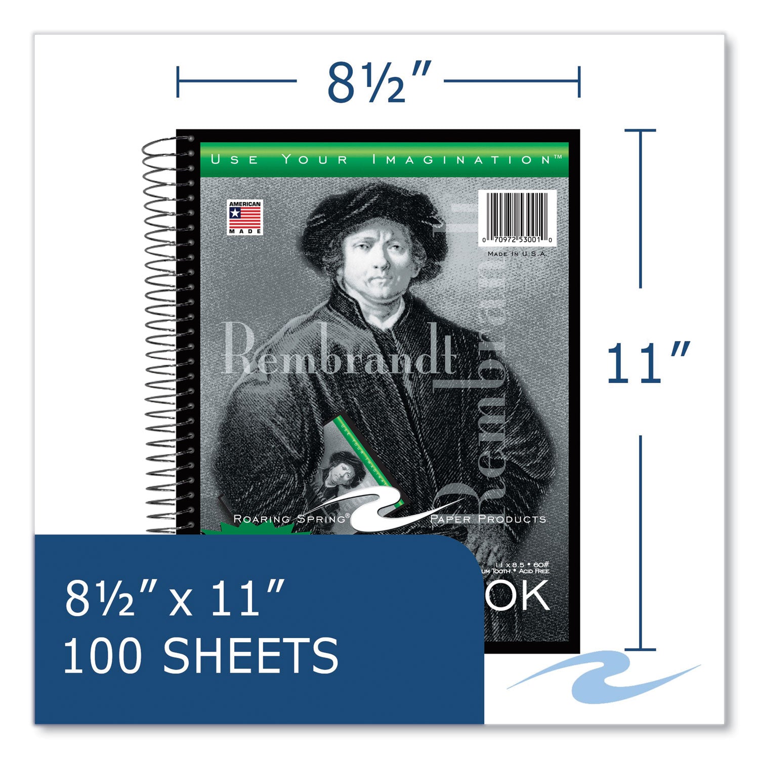 Roaring Spring Rembrandt SketchBook