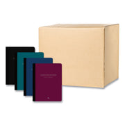 70 Sheets - 140 Pages - Printed - Sewn/Tapebound - Both Side Ruling Surface - Red Margin - 15 lb Basis Weight - 56 g/m² Grammage - 9 3/4" x 7 1/2" Sheet Size - 0.33" Height x 7.5" Width x 9.8" Length - White Paper - Black Binding - 1 Carton