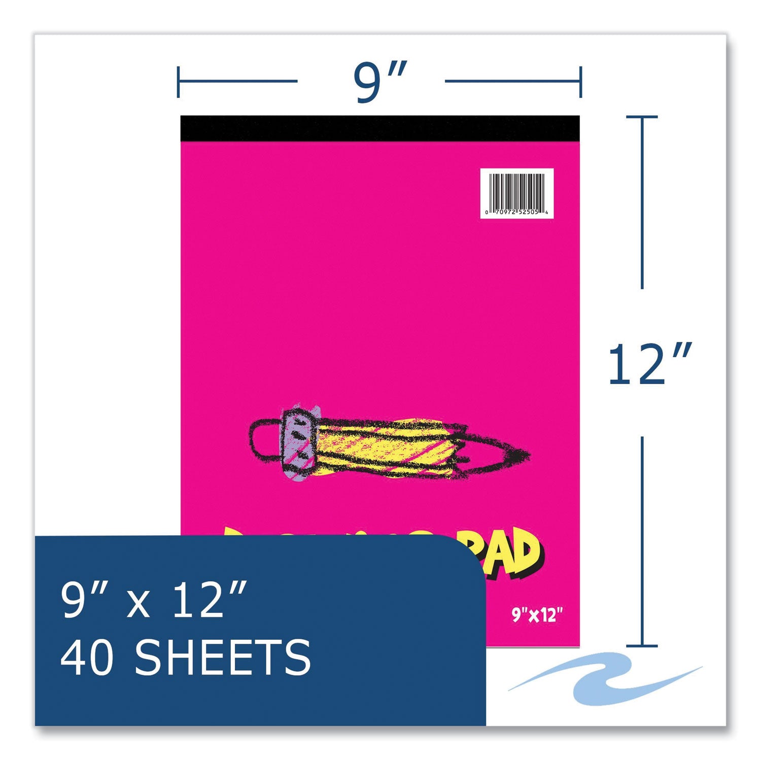 Roaring Spring Kid's Drawing Sketch Pad