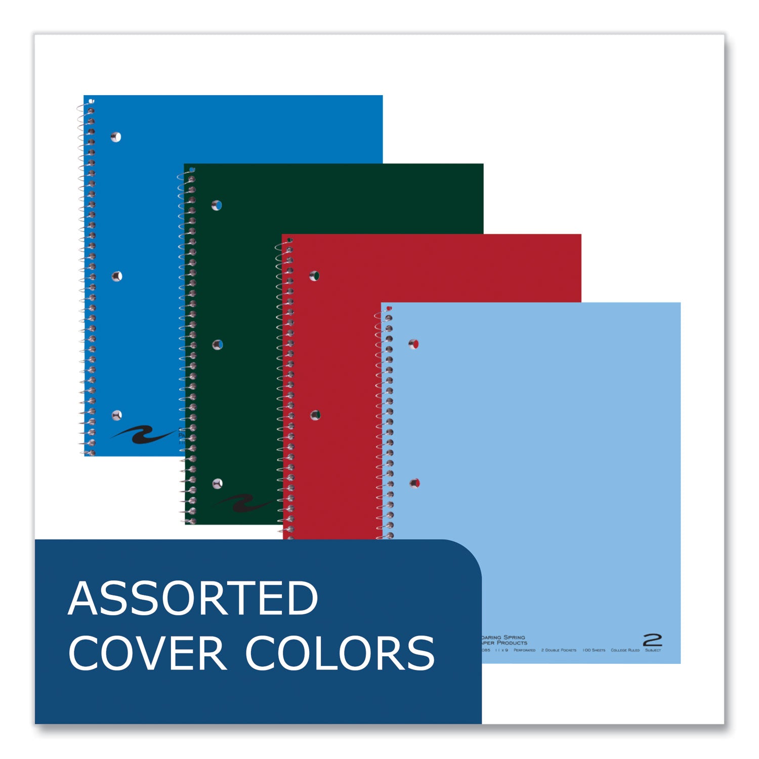 100 Sheets - 200 Pages - Printed - Spiral Bound - Both Side Ruling Surface - Red Margin - 3 Hole(s) - 15 lb Basis Weight - 56 g/m² Grammage - 11" x 9" Sheet Size - 0.50" Height x 9" Width x 11" Length - White Paper - 1 Carton