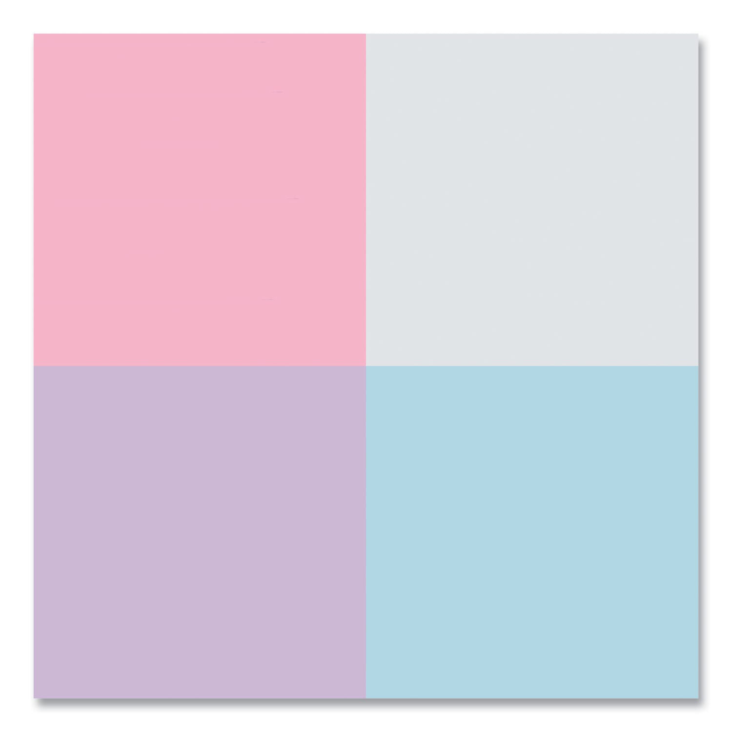 Roaring Spring Enviroshades Recycled Spiral Steno Memo Book, 80 Sheets, 160 Pages, 9" x 6", Gregg Ruled, Blue/Pink/Orchid/Green Paper, Spiral Bound, Heavy-Duty Chipboard Cover, 1 Carton