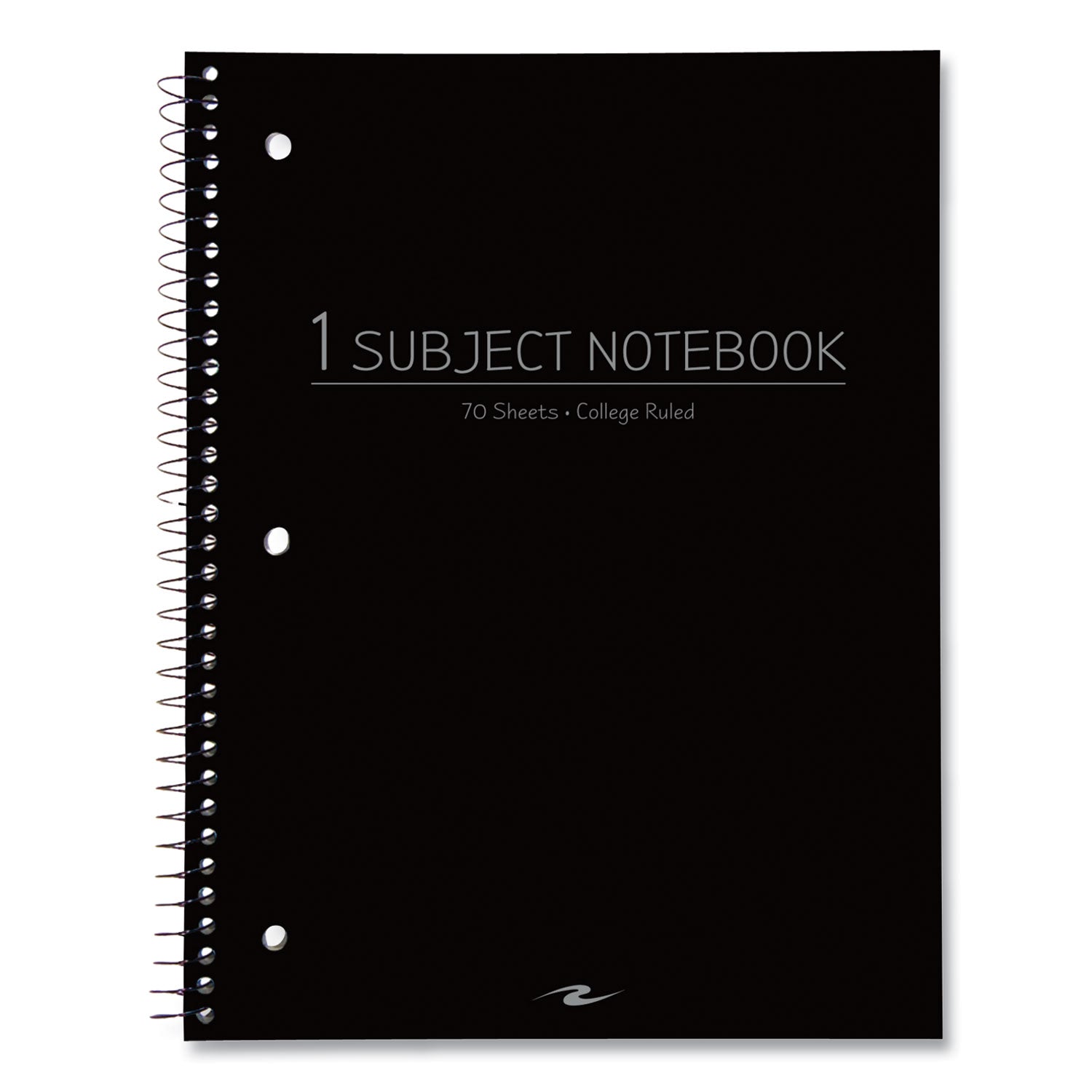 Subject Wirebound Promo Notebook, 1-Subject, Medium/College Rule, Assorted Cover Colors (Set 1), (70) 10.5 x 8 Sheets, 24/CT