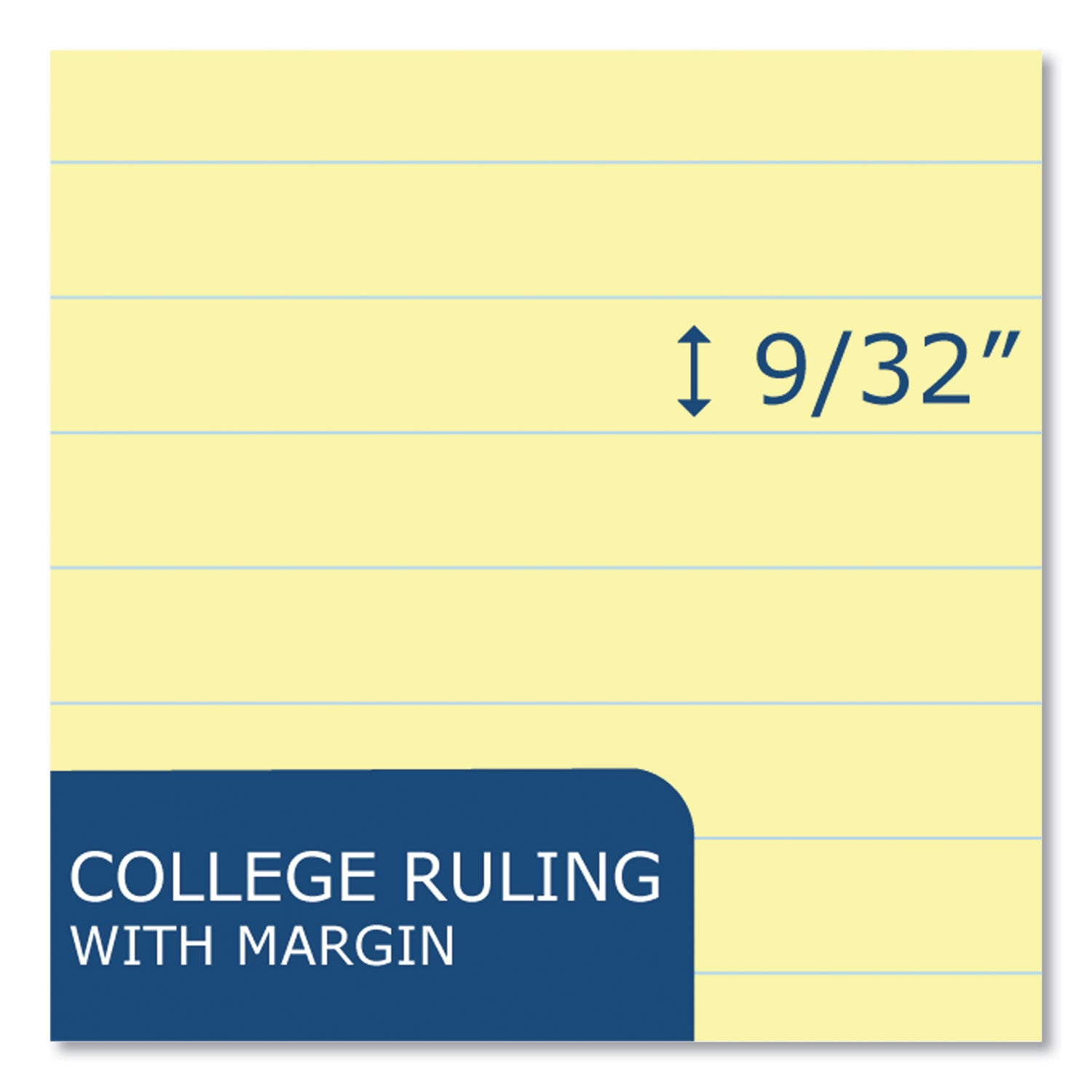 Roaring Spring Xtra Stiff Back Knee Pad Writing Pad
