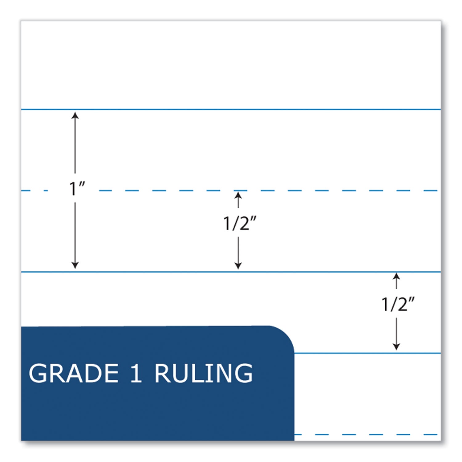 Roaring Spring Grade School Ruled Marble Hard Cover Composition Book, 80 Sheets, 160 Pages, 9-3/4" x 7-1/2", Green Marble Cover, 48 per Carton