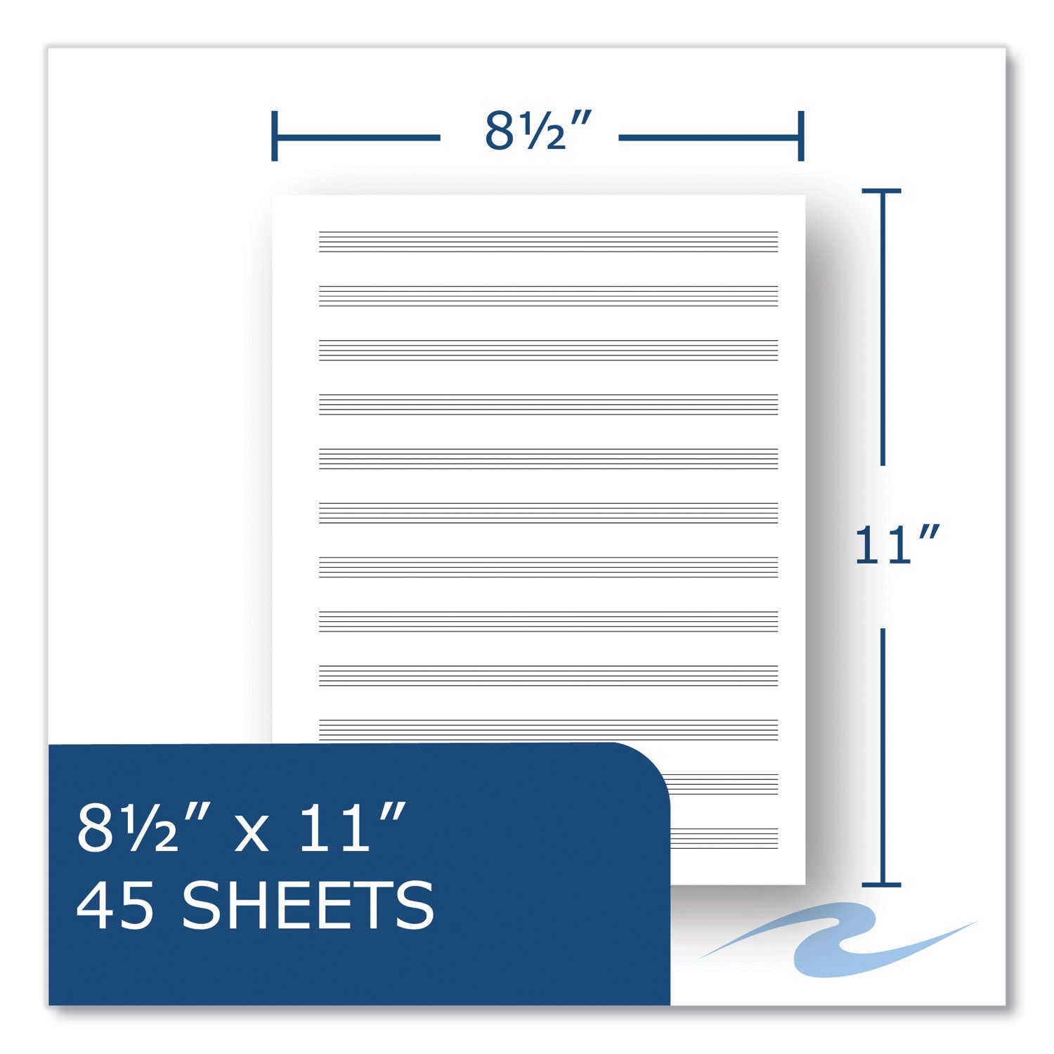 32 Sheets - 64 Pages - Printed - Spiral Bound - Both Side Ruling Surface - 32 lb Basis Weight - 119 g/m² Grammage - 11" x 8 1/2" Sheet Size - 0.30" Height x 8.5" Width x 11" Length - White Paper - Board Cover - 24 / Carton
