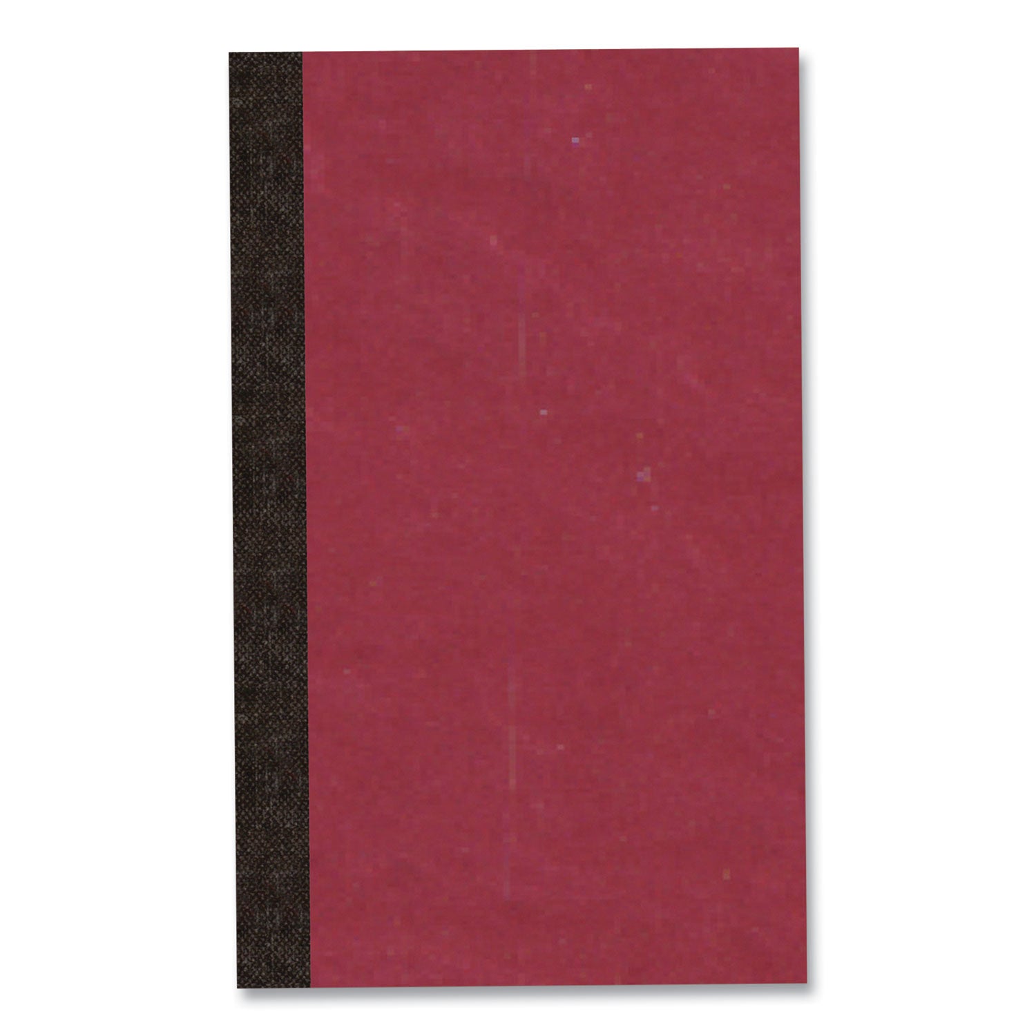 72 Sheets - 144 Pages - Printed - Sewn/Tapebound - Both Side Ruling Surface - 15 lb Basis Weight - 56 g/m² Grammage - 6 1/8" x 3 3/4" Sheet Size - 0.25" Height x 3.8" Width x 6.1" Length - White Paper - Black Binding - 144 / Carton
