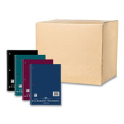 120 Sheets - 240 Pages - Printed - Spiral Bound - Both Side Ruling Surface - Red Margin - 3 Hole(s) - 15 lb Basis Weight - 56 g/m² Grammage - 10 1/2" x 8" Sheet Size - 0.50" Height x 8" Width x 10.5" Length - White Paper - Board Cover - 1 Carton