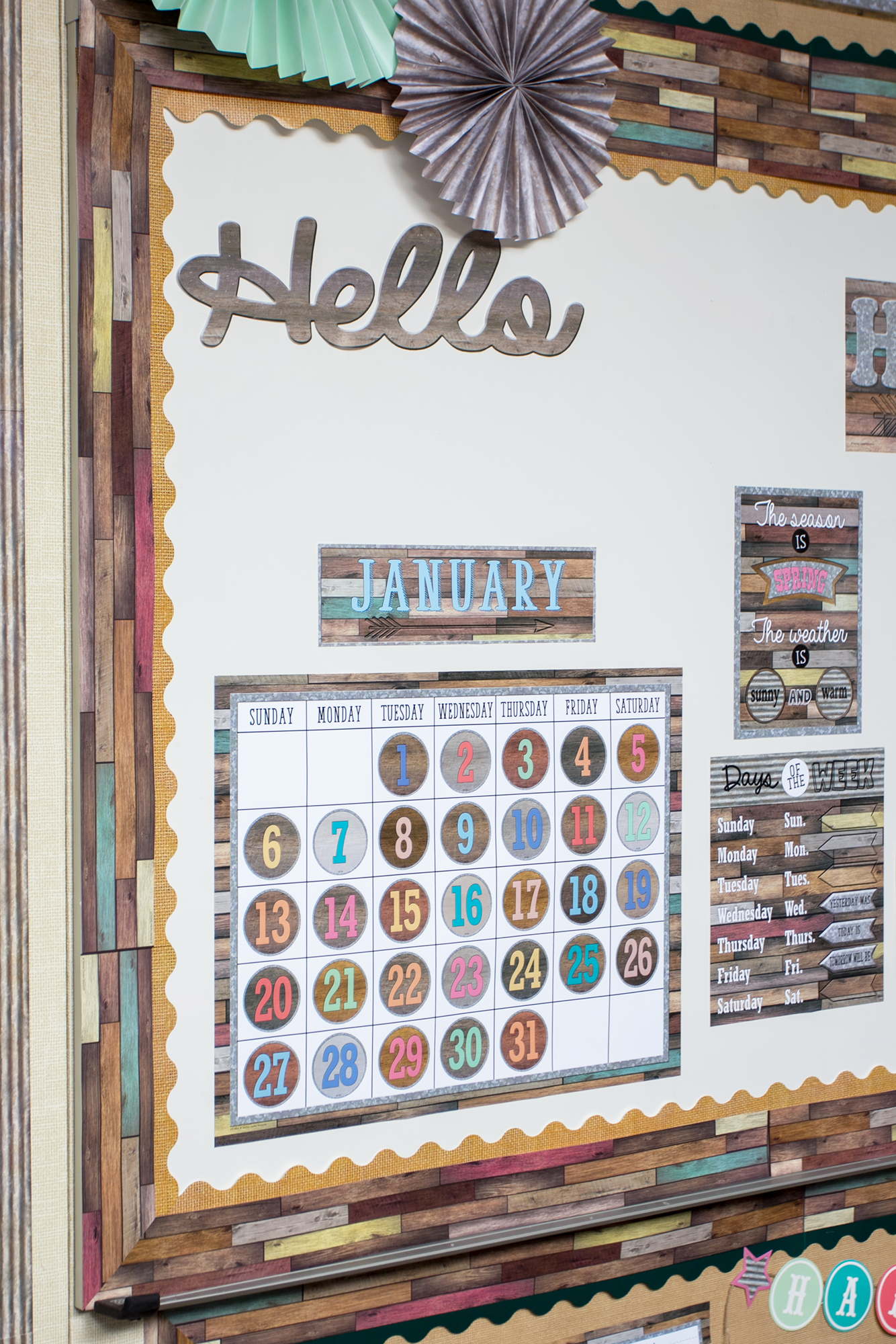 Reclaimed Wood Straight Border Trim