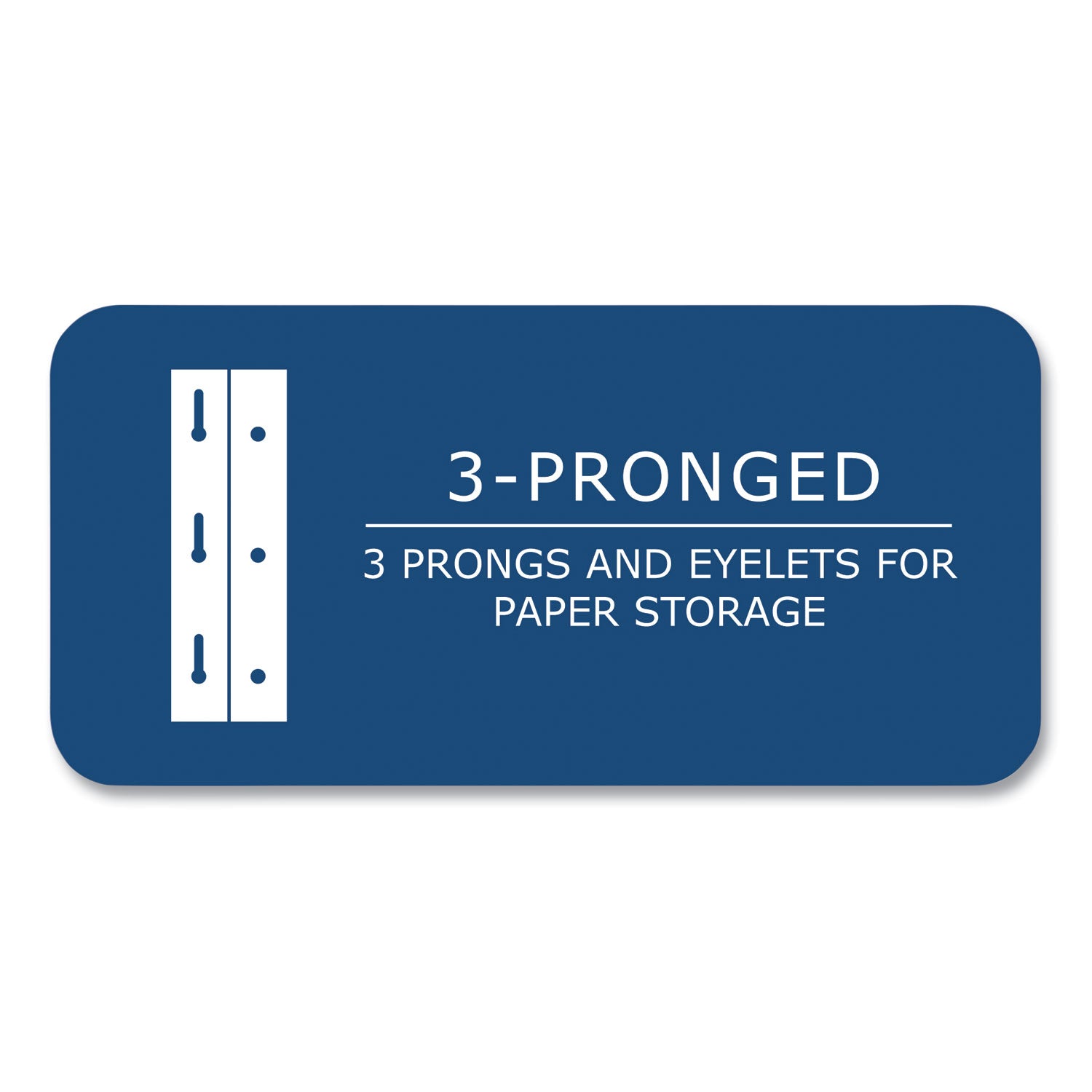 Roaring Spring Letter Fastener Folder - 8 1/2" x 11" - 3 x Prong Fastener(s) - 2 Internal Pocket(s) - Blue, Red, Dark Blue, Green, Yellow - 100 / Carton