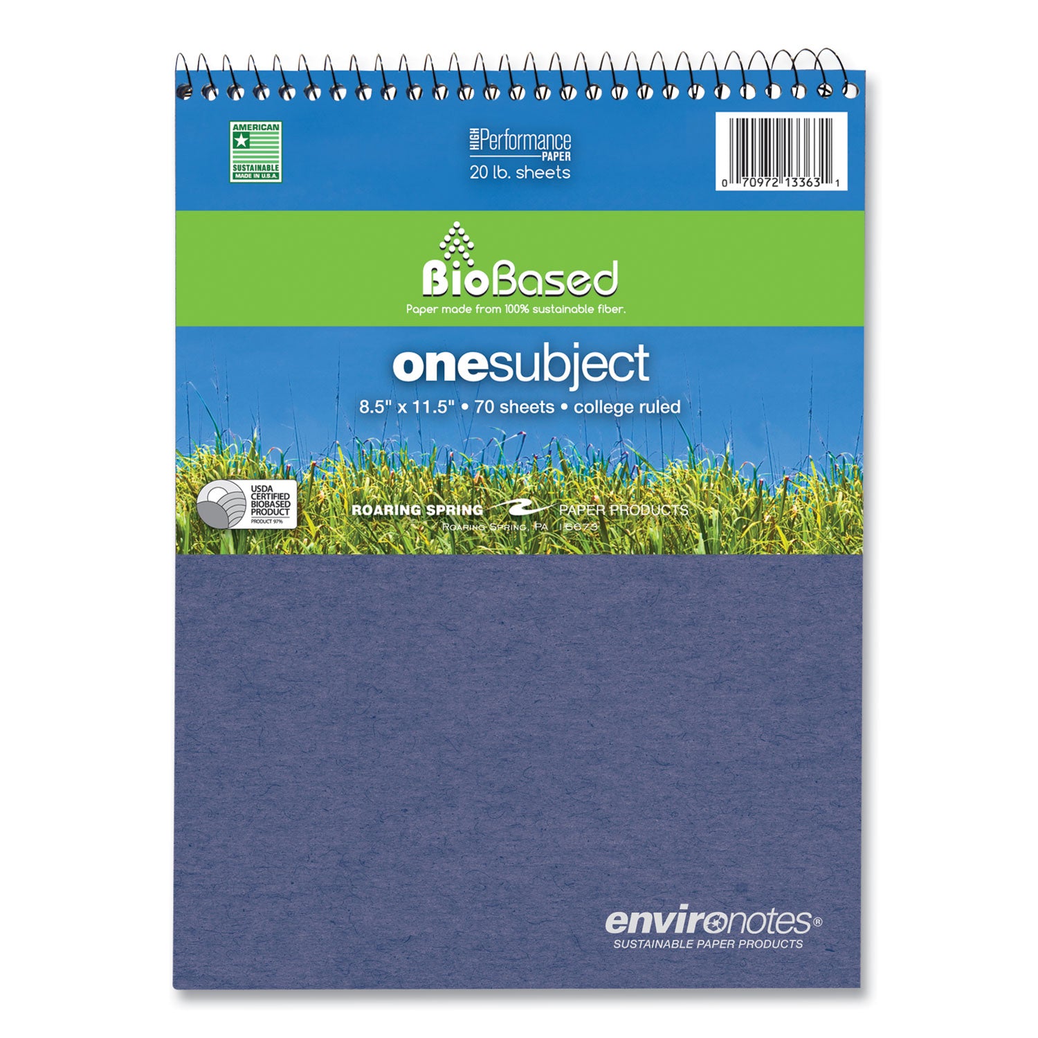 Roaring Spring EnviroNotes Flipper Notebook