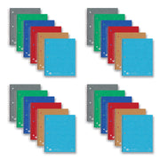 120 Sheets - 240 Pages - Printed - Spiral Bound - Both Side Ruling Surface - Red Margin - 3 Hole(s) - 15 lb Basis Weight - 56 g/m² Grammage - 11" x 9" Sheet Size - 0.50" Height x 9" Width x 11" Length - White Paper - 24 / Carton