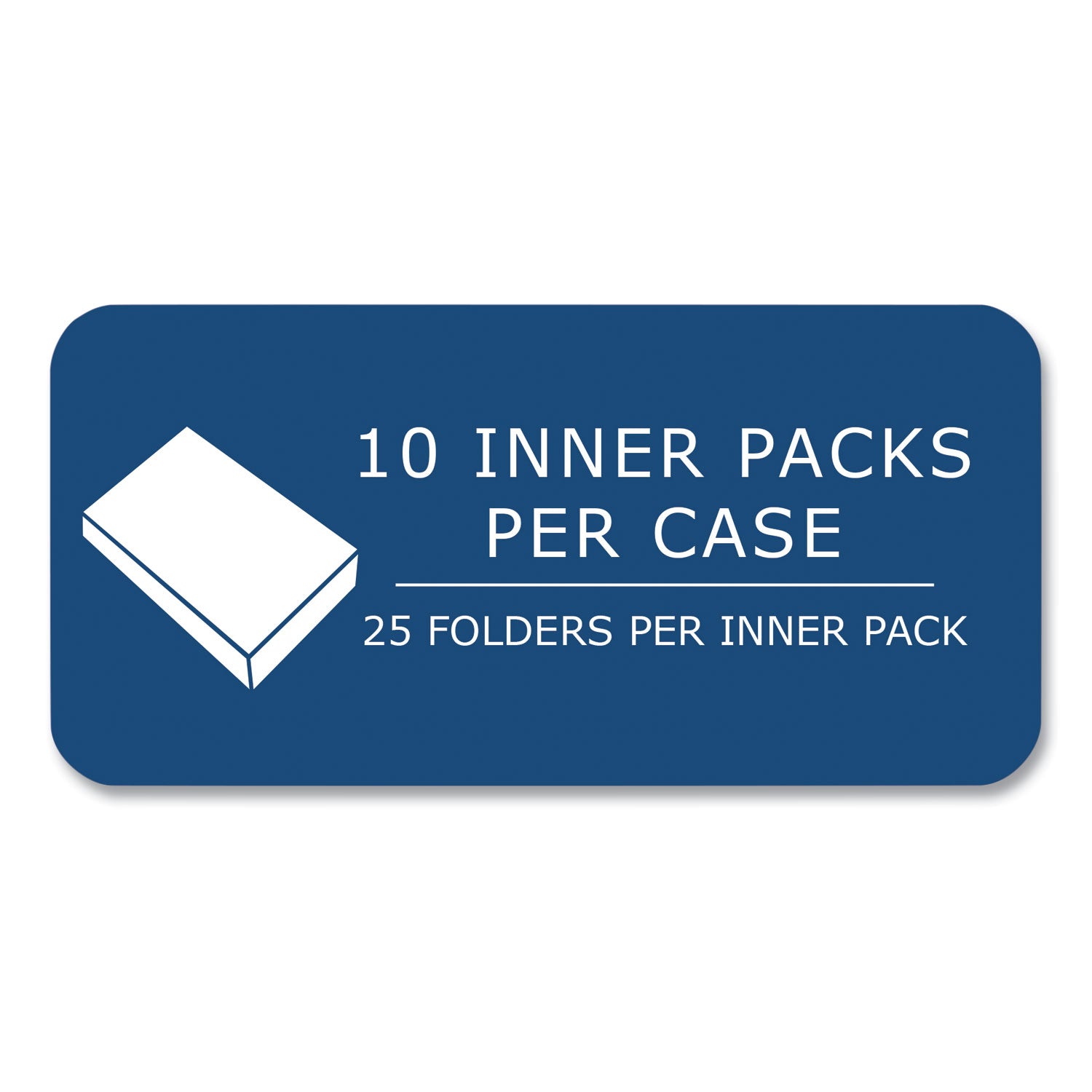 Roaring Spring Letter Pocket Folder - 8 1/2" x 11" - 50 Sheets Capacity - 2 Internal Pocket(s) - 11 pt. - White - 25/Box - 1 Carton