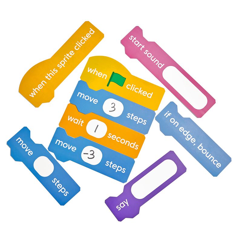 Block Based Coding Magnetic Demonstration Set
