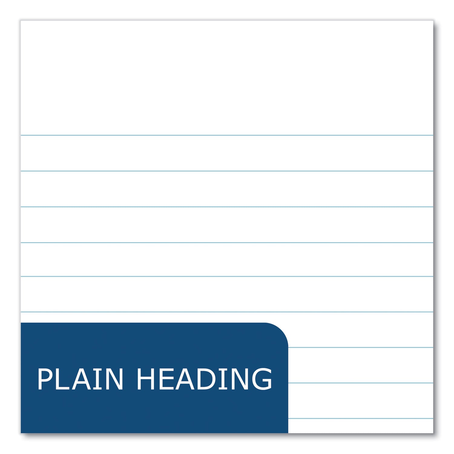 250 Sheets - 500 Pages - Printed - Both Side Ruling Surface - Blue Margin - 20 lb Basis Weight - 75 g/m² Grammage - 10" x 8" Sheet Size - 2" Height x 8" Width x 10" Length - White Paper - Poly Wrapped - 250/Pack - 1 Carton