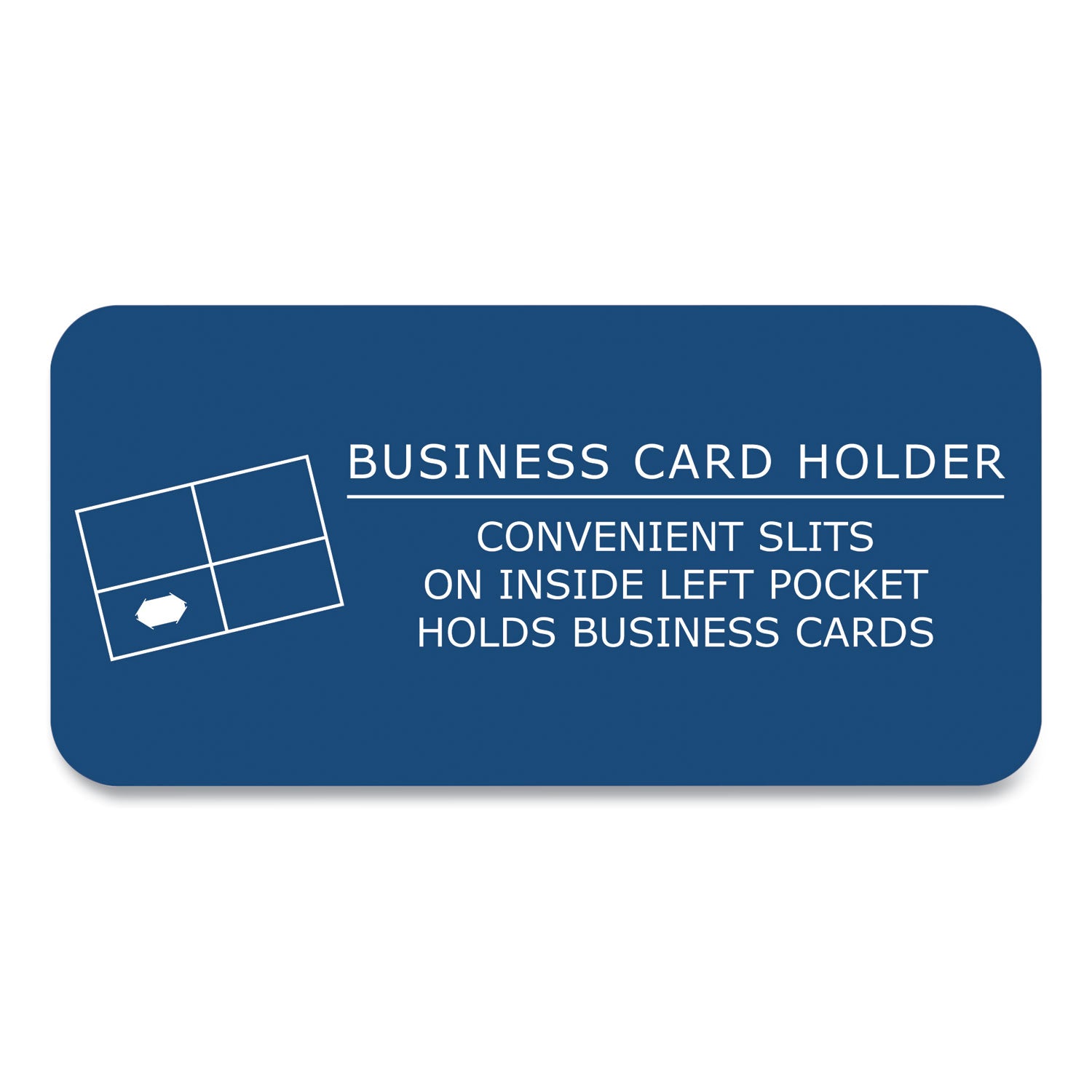 Roaring Spring Letter Fastener Folder - 8 1/2" x 11" - 50 Sheets Capacity - 3 x Prong Fastener(s) - 2 Internal Pocket(s) - 11 pt. - Dark Blue - 1 Carton