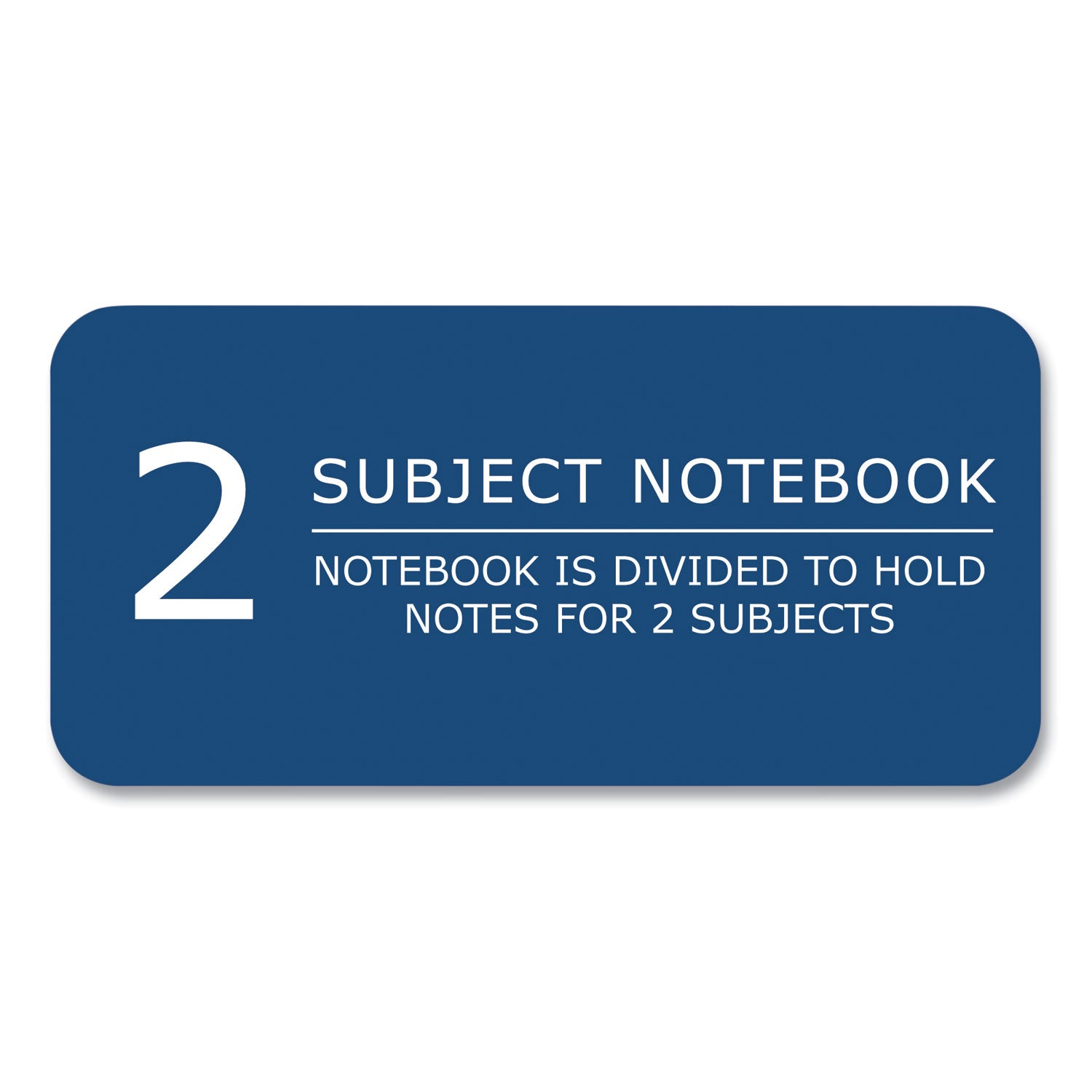 Roaring Spring EnviroNotes Earthtone 2-Subject Notebook