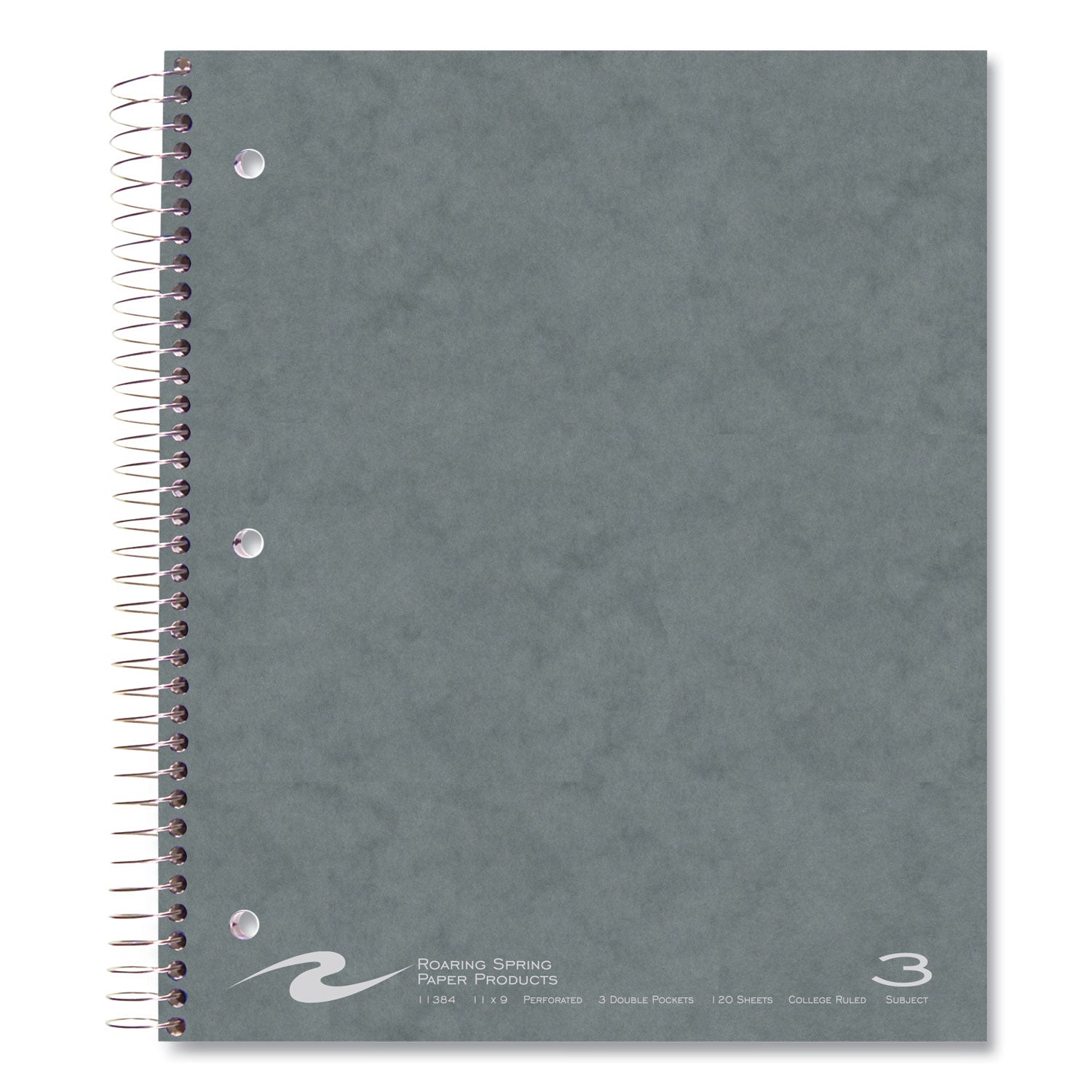 120 Sheets - 240 Pages - Printed - Spiral Bound - Both Side Ruling Surface - Red Margin - 3 Hole(s) - 15 lb Basis Weight - 56 g/m² Grammage - 11" x 9" Sheet Size - 0.50" Height x 9" Width x 11" Length - White Paper - 24 / Carton