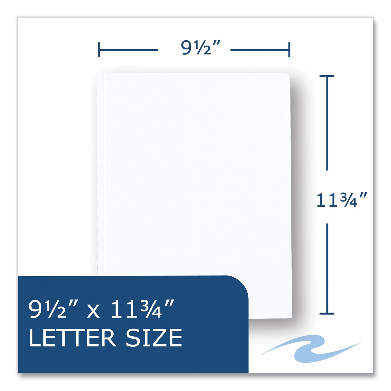 Roaring Spring Letter Fastener Folder - 8 1/2" x 11" - 50 Sheets Capacity - 3 x Prong Fastener(s) - 2 Internal Pocket(s) - 11 pt. - White - 1 Carton