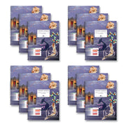 100 Sheets - 200 Pages - Printed - Spiral Bound - Front Ruling Surface - 15 lb Basis Weight - 56 g/m² Grammage - 11" x 8 1/2" Sheet Size - 0.33" Height x 8.5" Width x 11" Length - White, Blue Paper - Board Cover - 12 / Carton