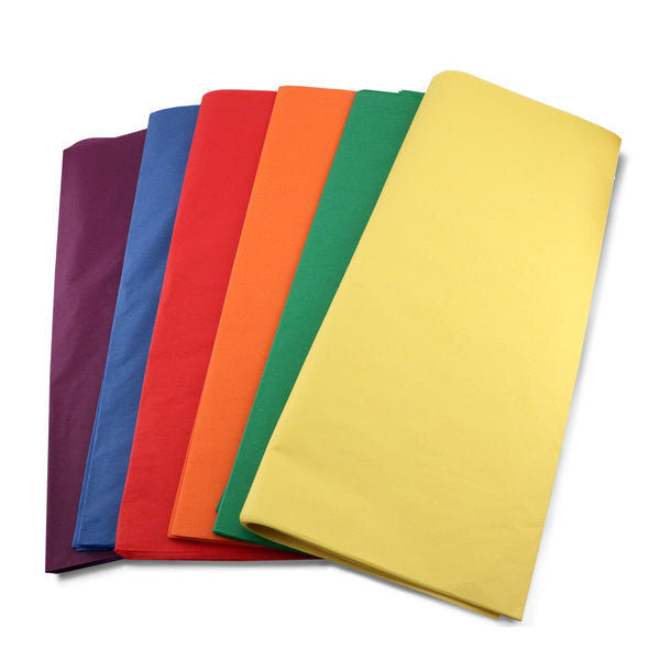 Tissue Non-Bleeding - 144 shts, Primary colors