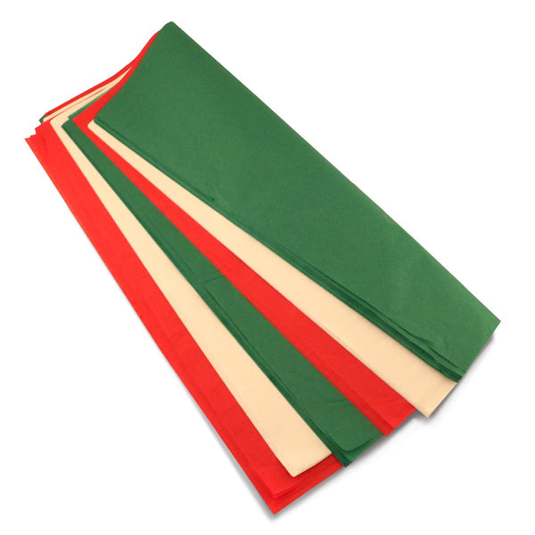 Tissue Non-Bleeding - 144 shts, Holiday colors
