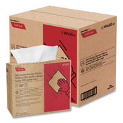 Tuff-Job Double Recrepe Wipers, 9.75 X 16.5, White, 100/box, 8 Box/carton