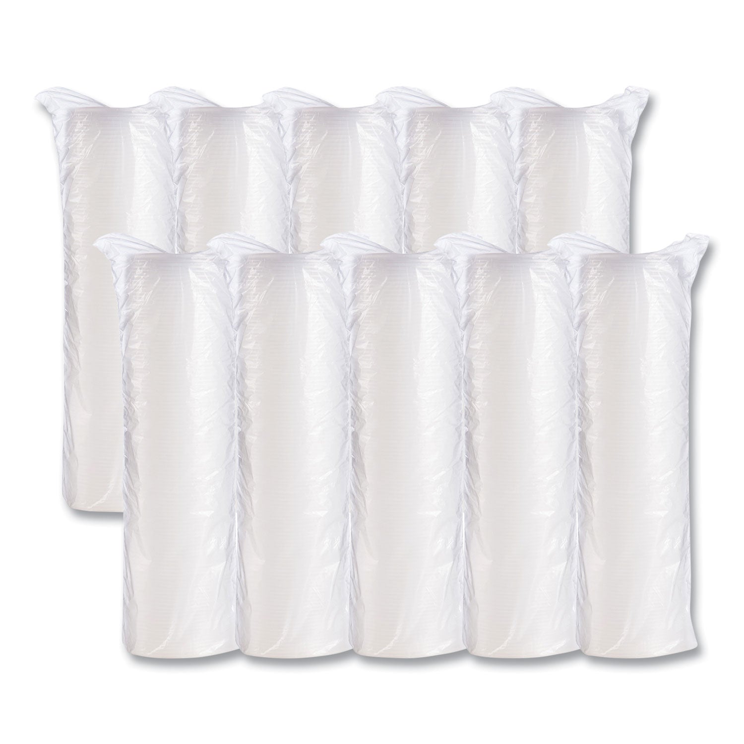 3.5" Diameter - High Impact Polystyrene (HIPS) - Translucent - 100 / Pack