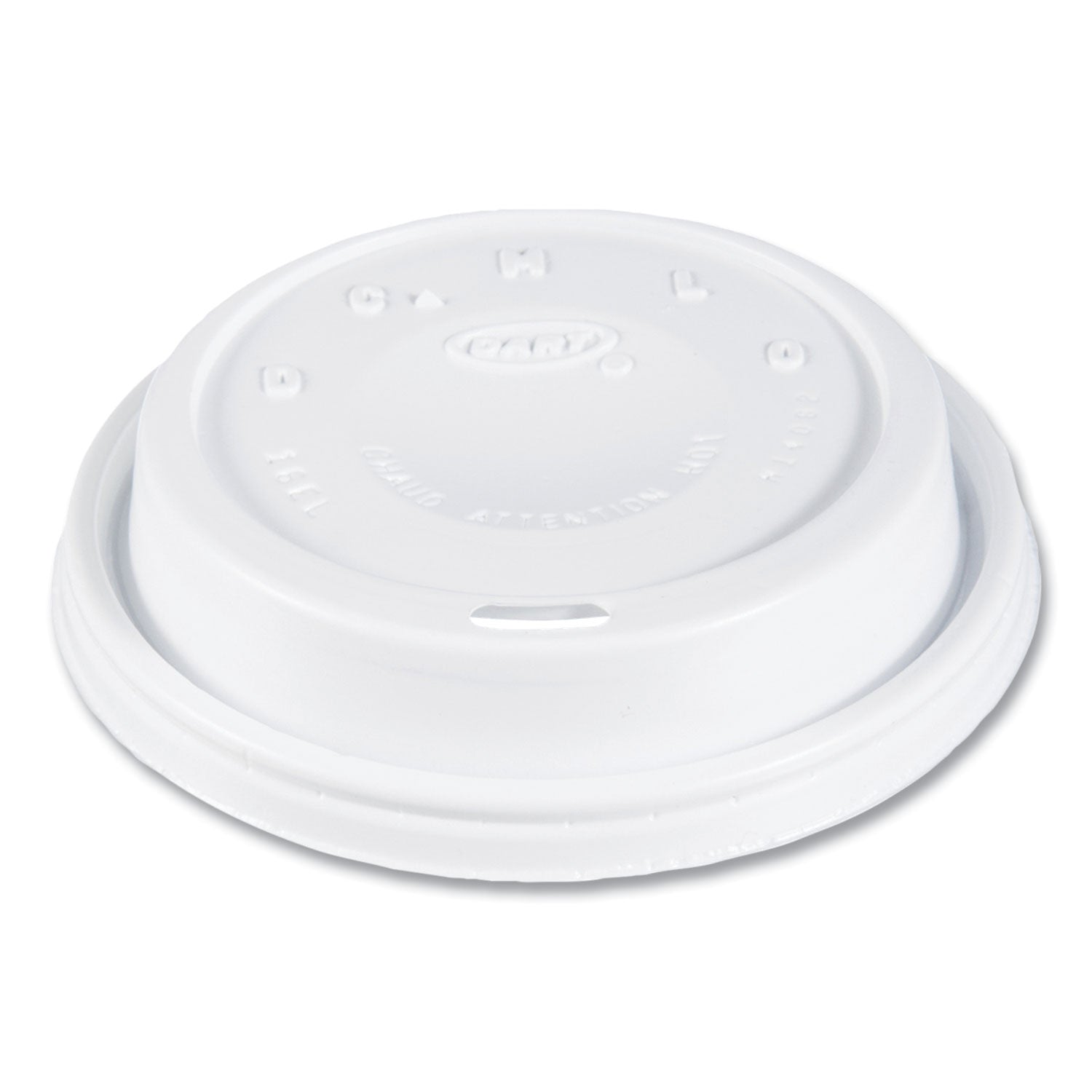 Dome - Plastic - White - 100/Bag - 1000 / Carton