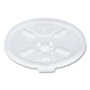 Round - Plastic - White - 100/Bag - 10 / Carton