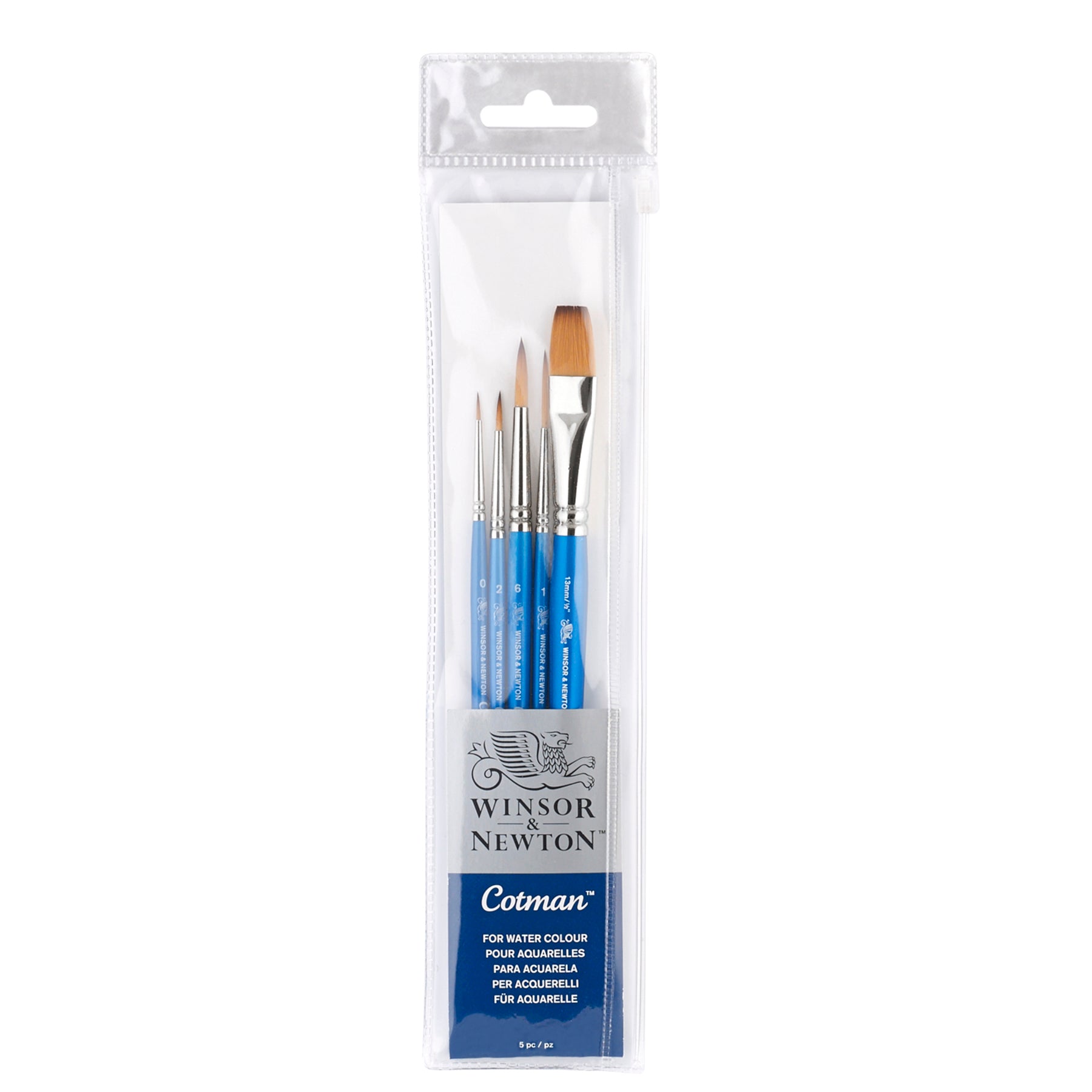 Cotman Brush Wallet Set - SH 5pk