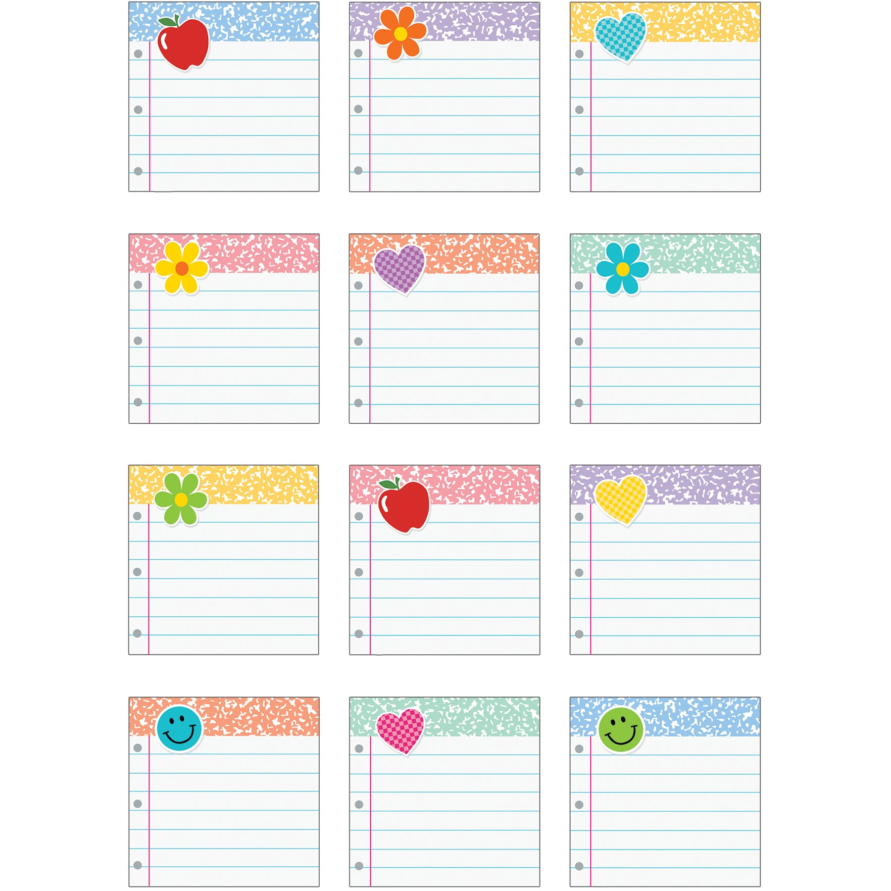 Cool for School Mini Accents, Pack of 36