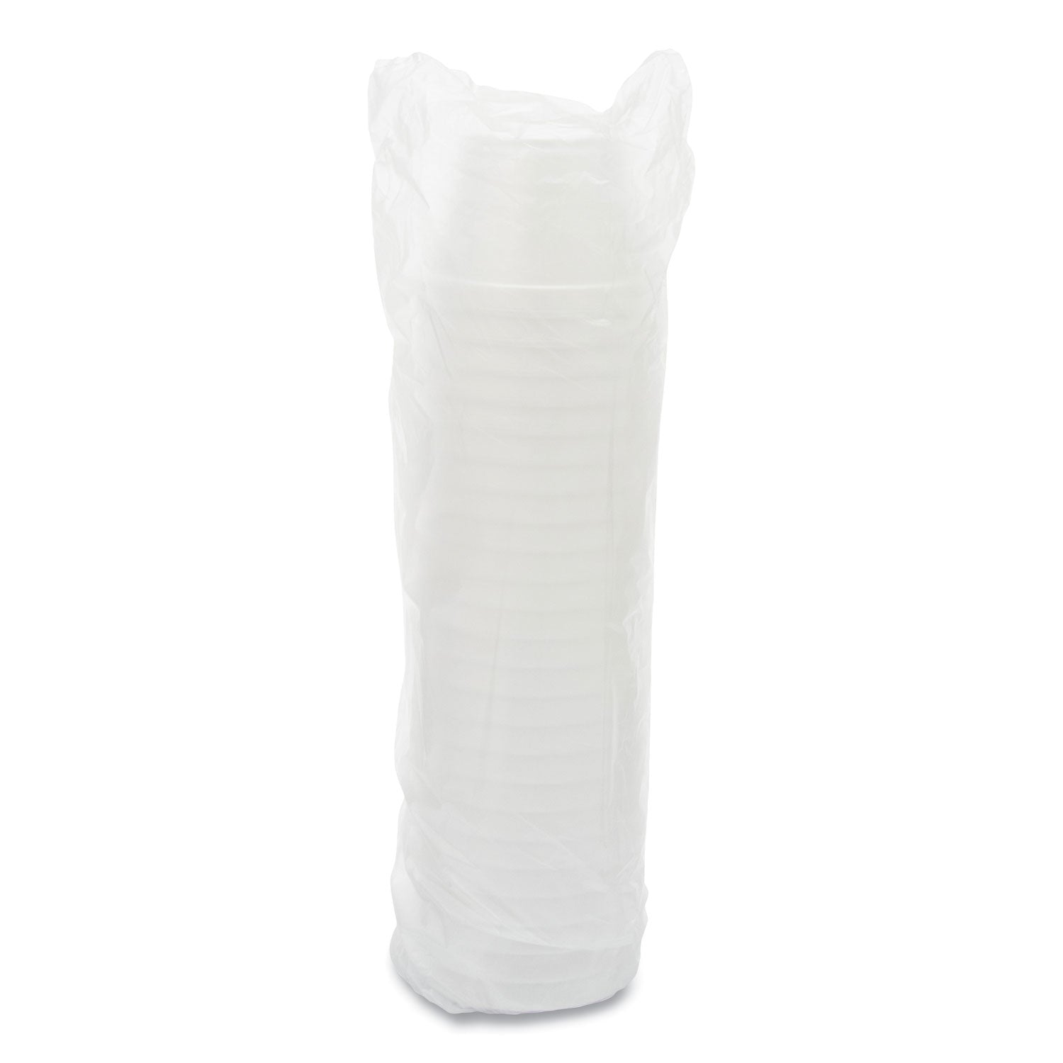 16 fl oz - Round - White - Foam - Sauce, Ice Cream - 25/Pack - 20 / Carton