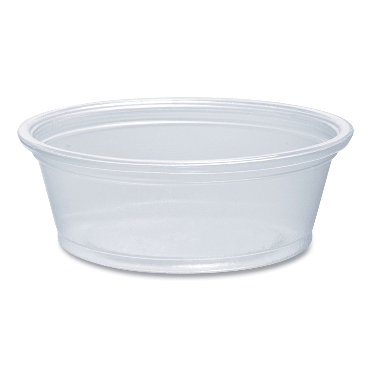 Conex Complements Portion/Medicine Cups, 1.5 oz, Plastic, Translucent, 125/Bag, 20 Bags/Carton