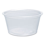 Food, Sauce, Salad - Microwave Safe - Clear - Plastic, Polypropylene Body - 125/Pack - 20 / Carton