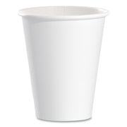 8 fl oz - White - Paper - Hot Drink, Beverage, Coffee, Tea, Cocoa - 50/Pack - 20 / Carton