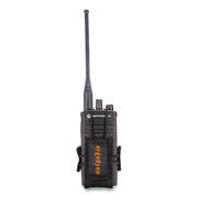 5" Height x 3" Width - Black - Polyester, Elastic, Cast Zinc Alloy - 1 Each