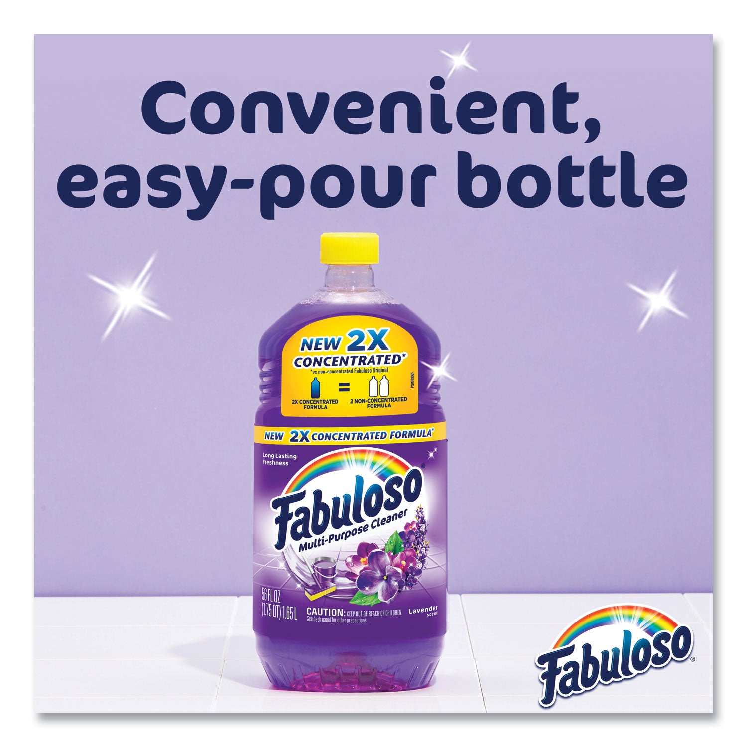 Multi-Use Cleaner, Lavender Scent, 56 Oz Bottle