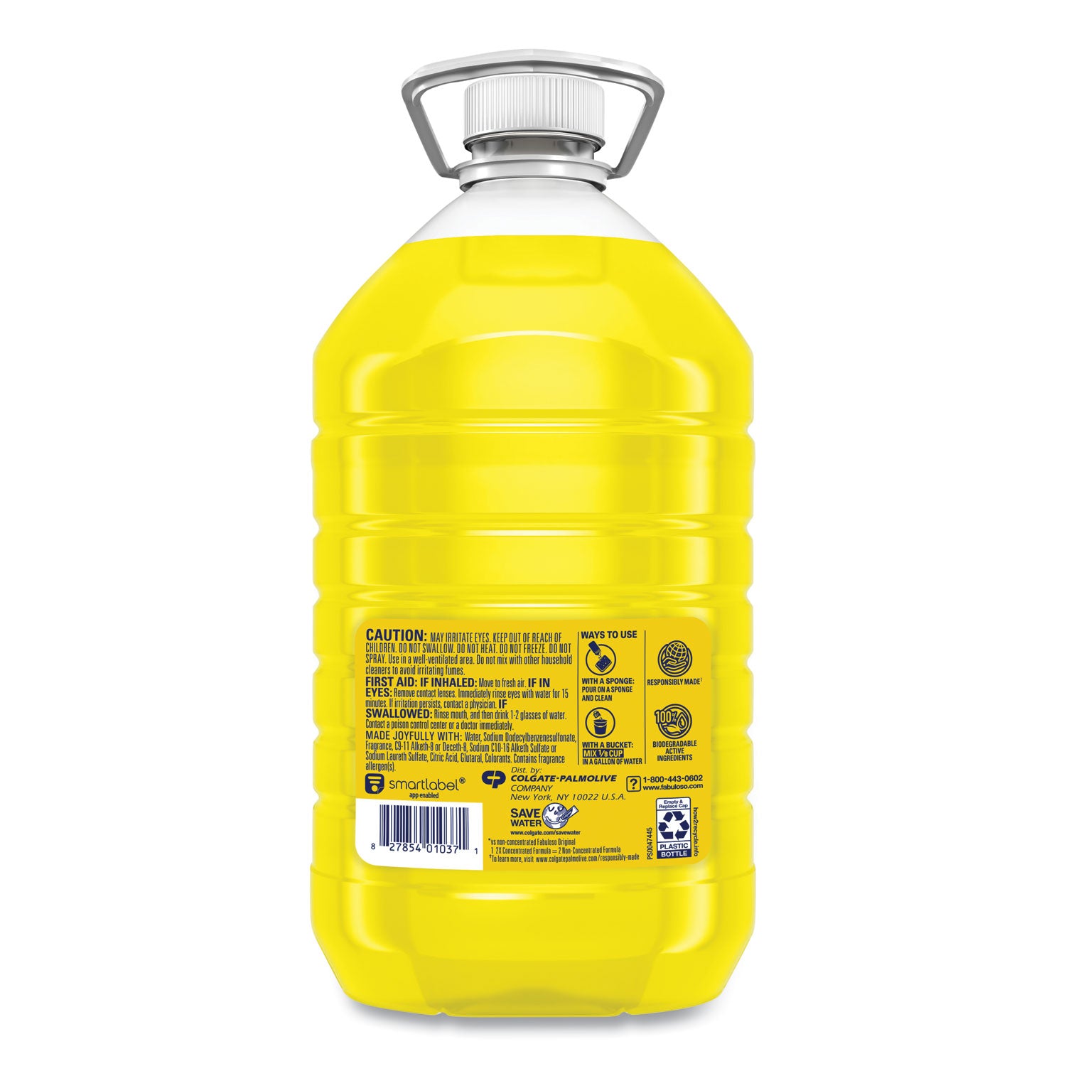 Multi-Use Cleaner, Lemon Scent, 169 Oz Bottle, 3/carton