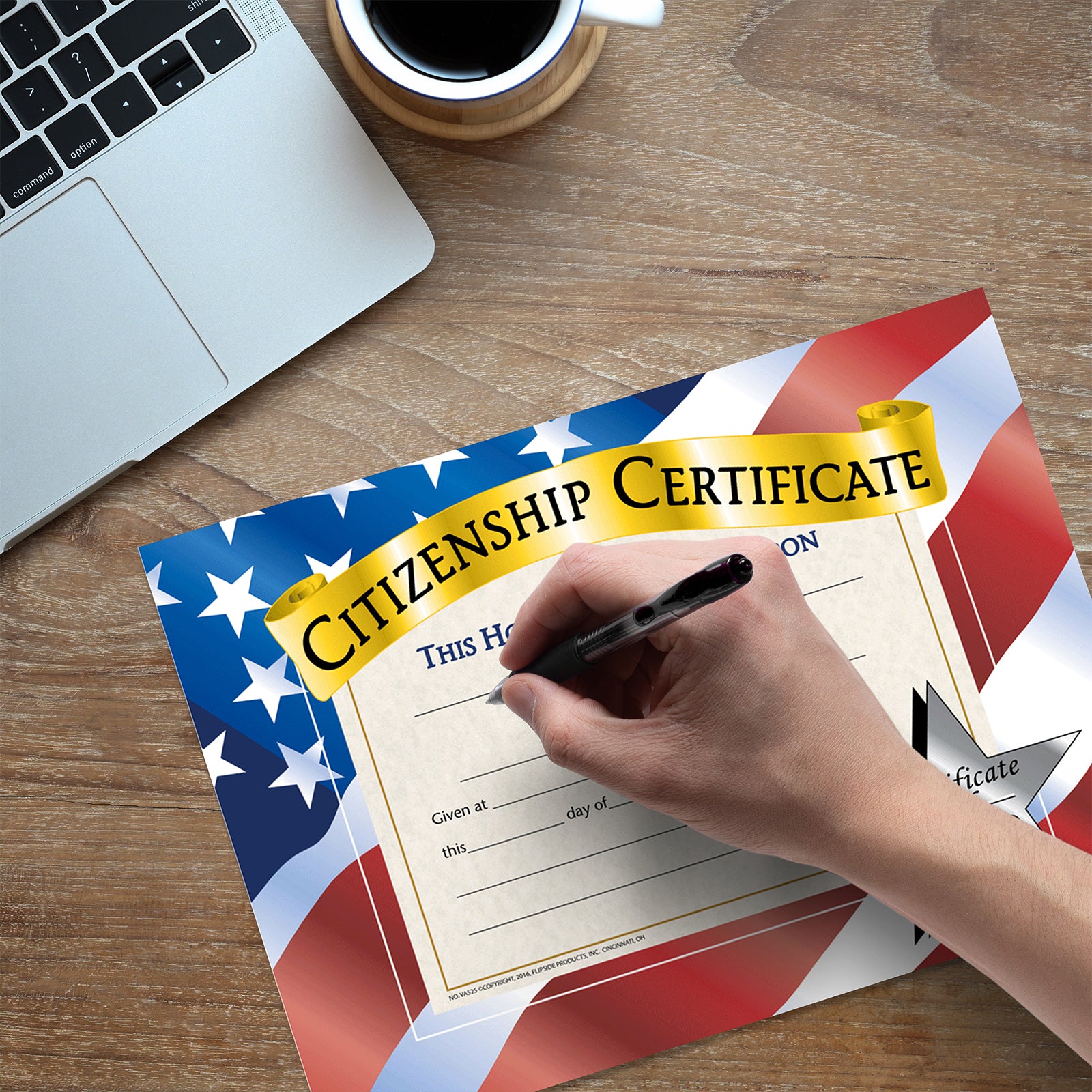 Citizenship Certificate, 8.5" x 11", Pack of 30