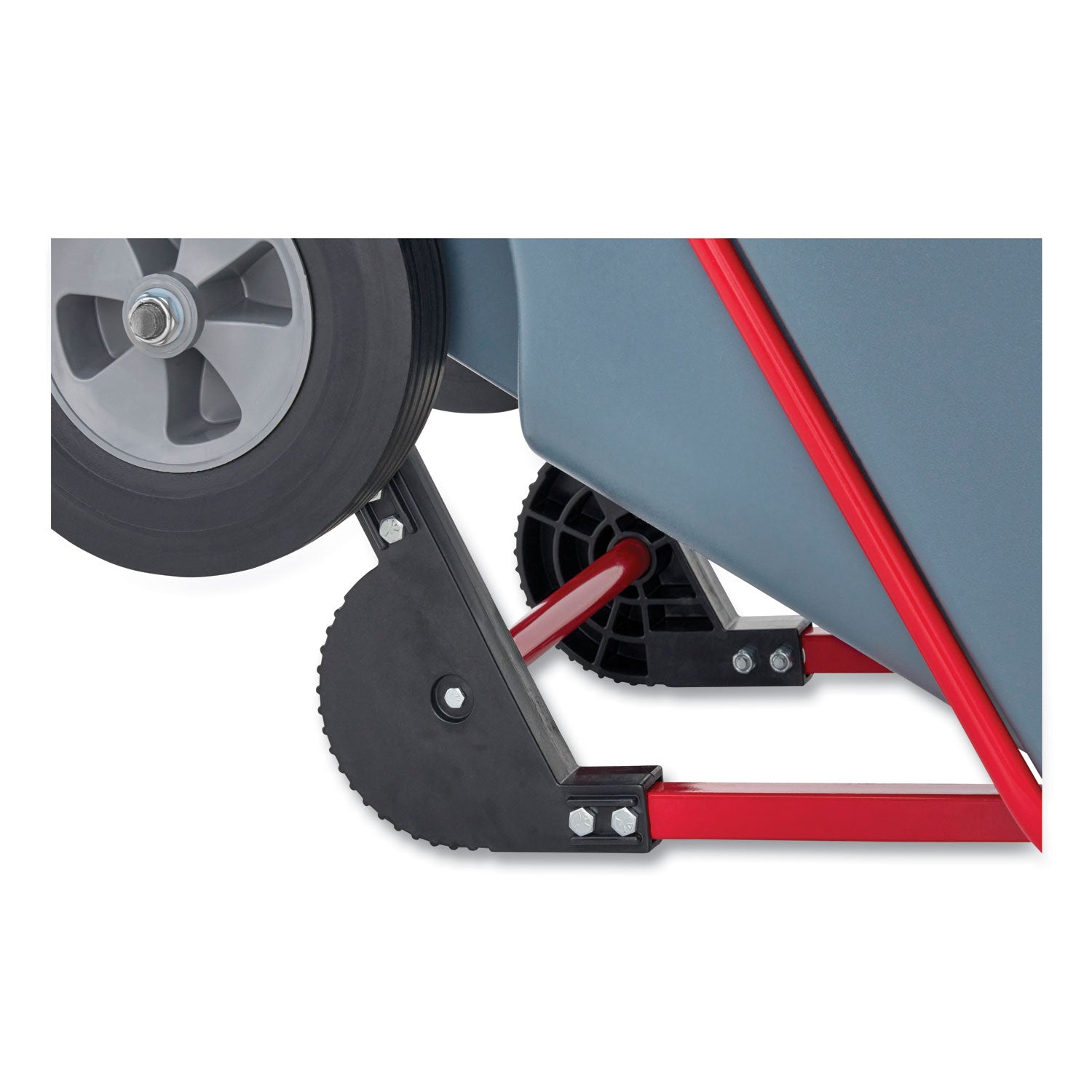 1 cu yd BRUTE DURATILT Frame Tilt Truck, Standard Duty, 1,200 lb Capacity, Gray