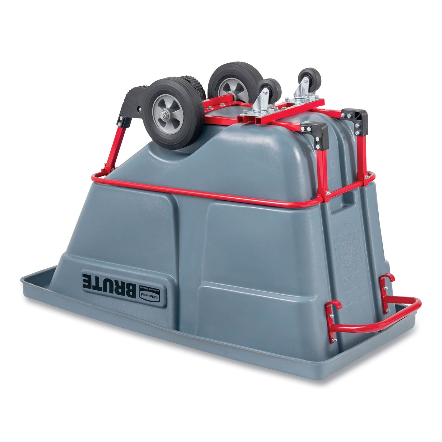0.5 cu yd BRUTE DURATILT Frame Tilt Truck, Standard Duty, 850 lb Capacity, Gray